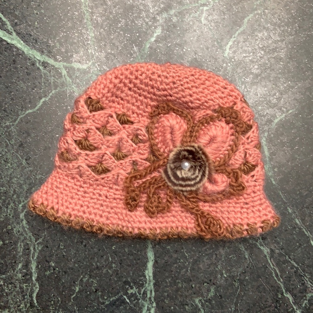 Hand-made winter hat